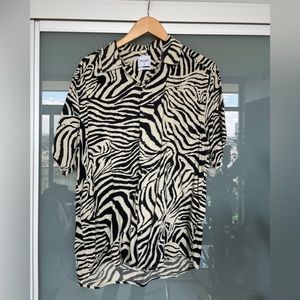 Pelican Print casual button down